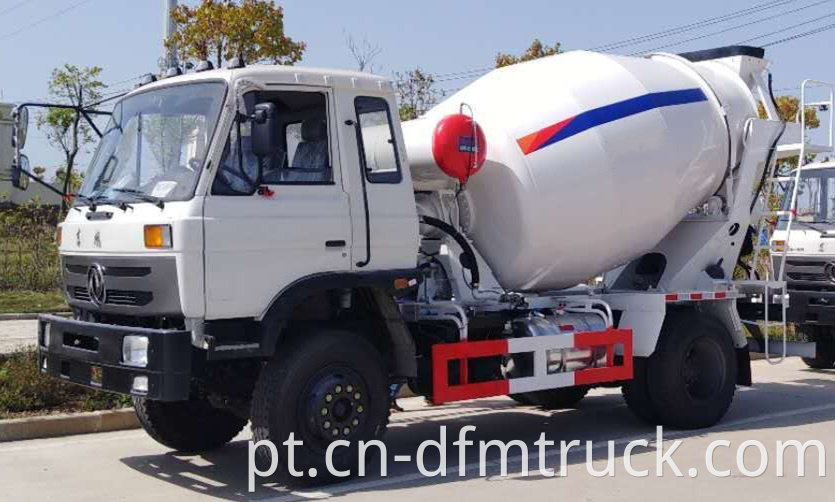 6m3 Concrete Mixer Truck